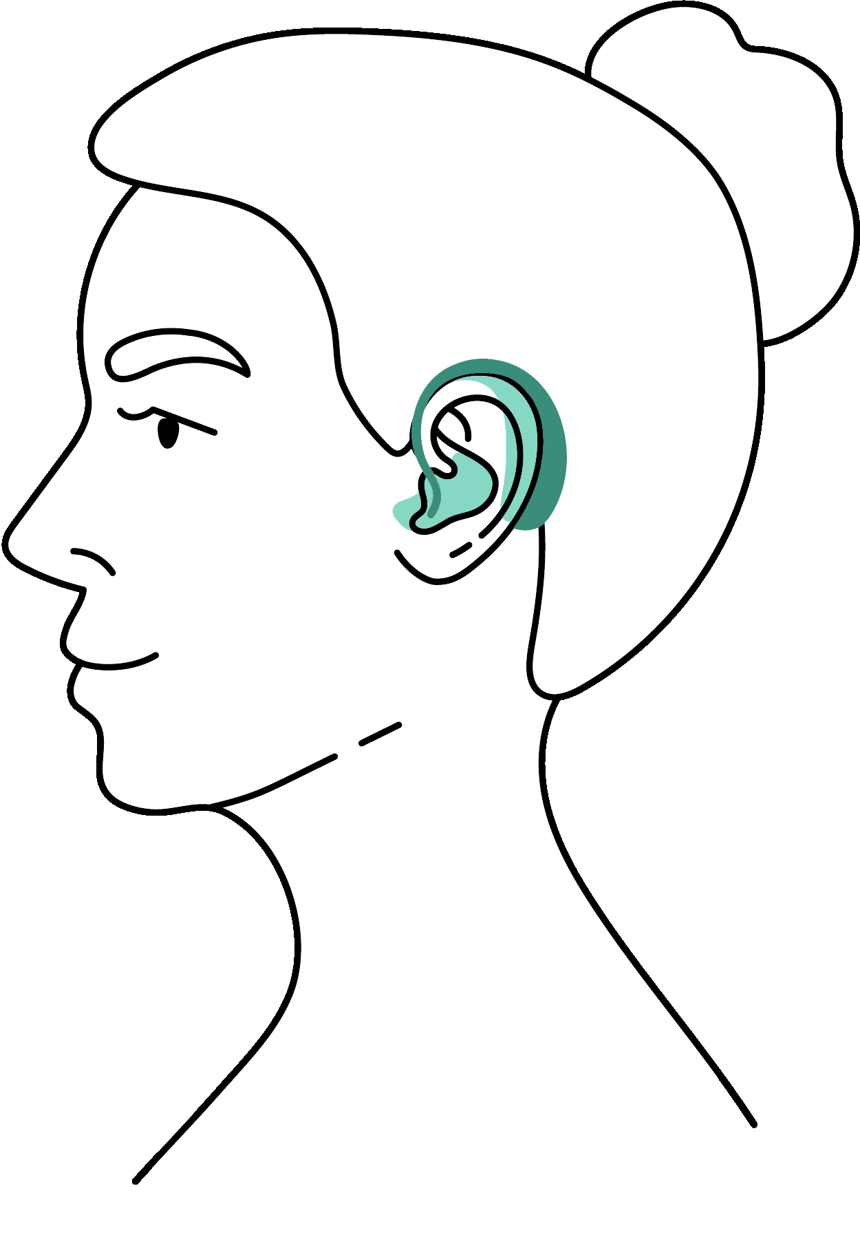hearing aid icon bte