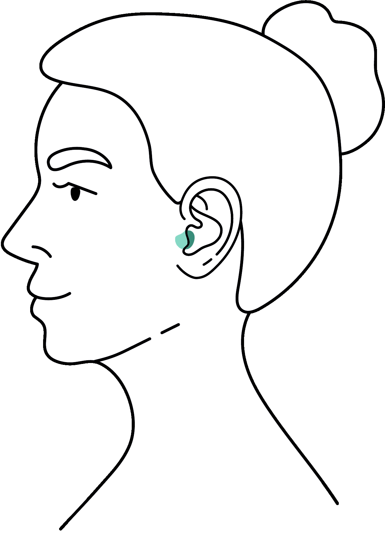 hearing aid icon itc