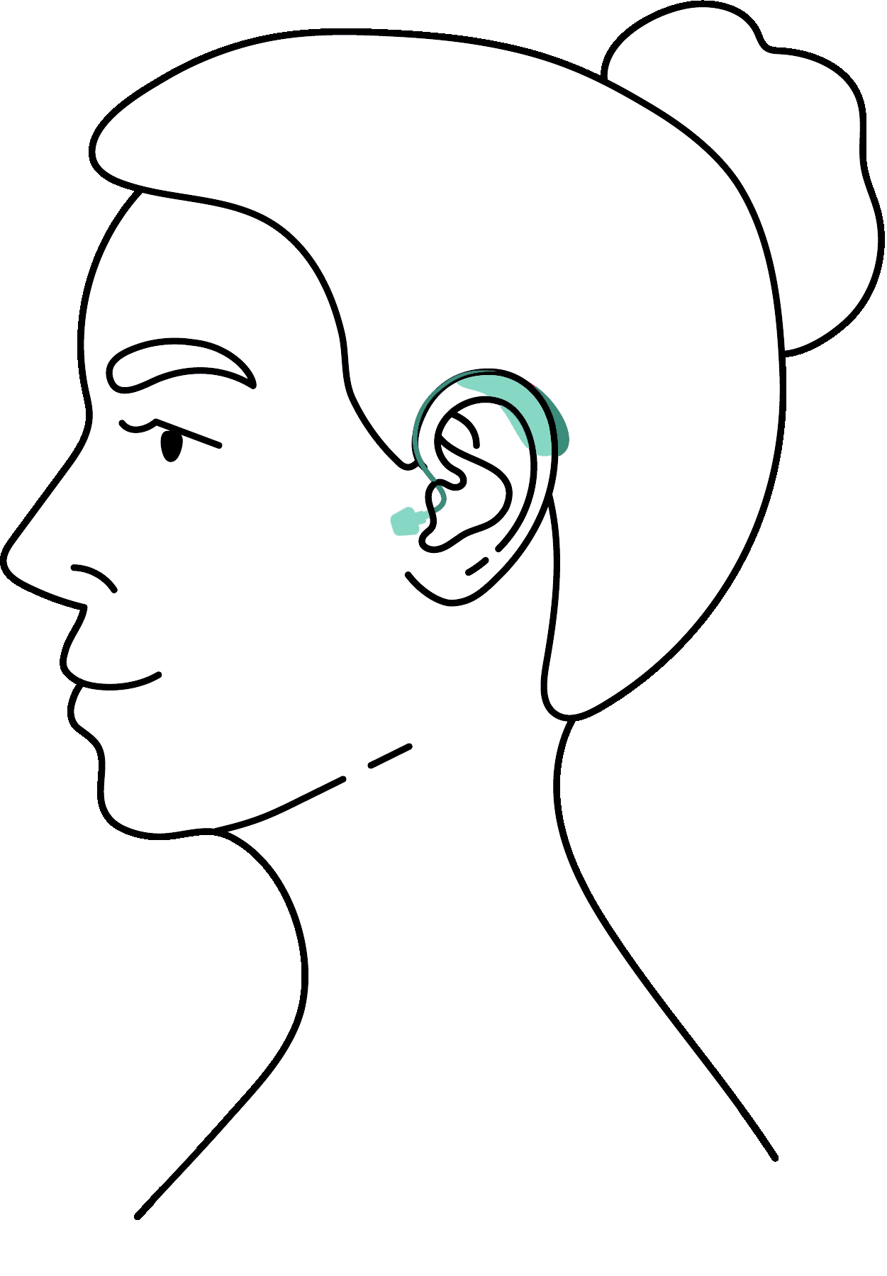 hearing aid icon RIC